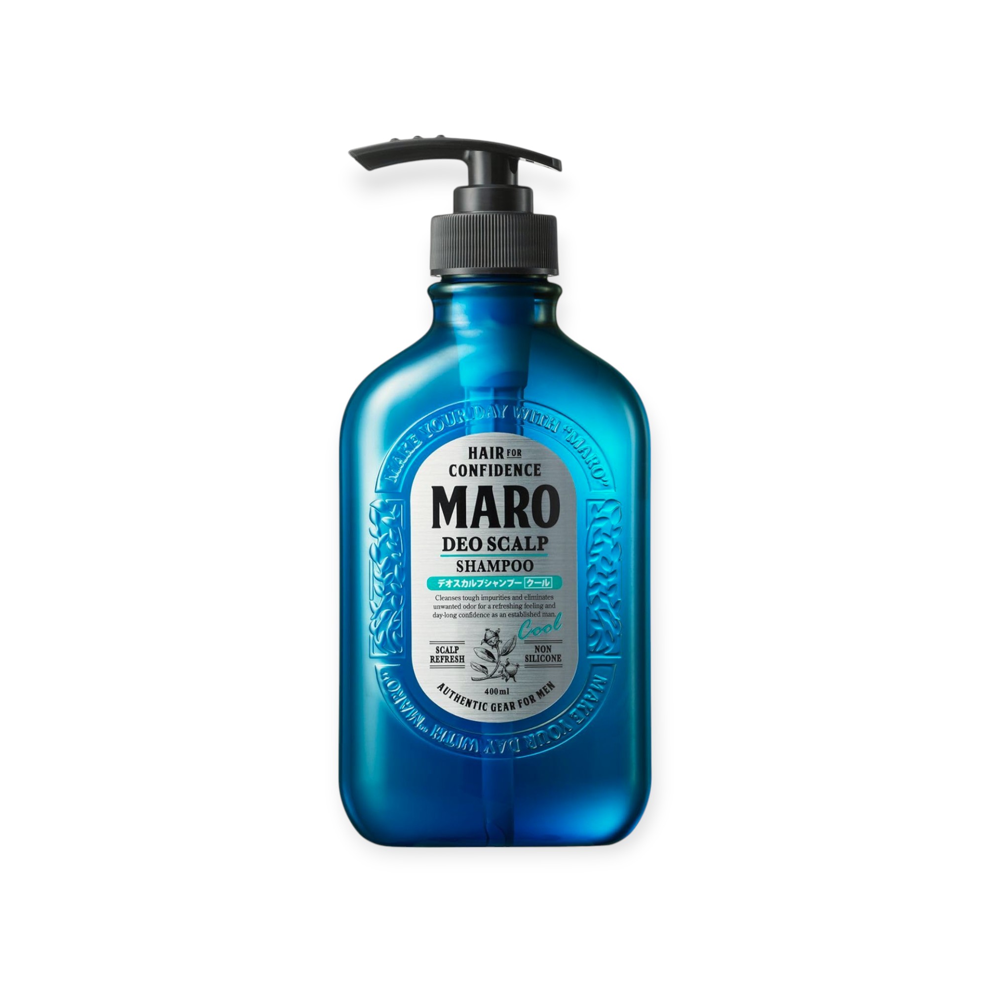 【医薬部外品】 MARO デオ スカルプ シャンプー メンズ クール グリーンミントの香り